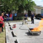 Snead Eye Group Fire Extinguisher Training