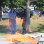 Snead Eye Group Fire Extinguisher Training