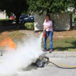 Snead Eye Group Fire Extinguisher Training