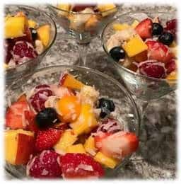 Gently combine in a large bowl