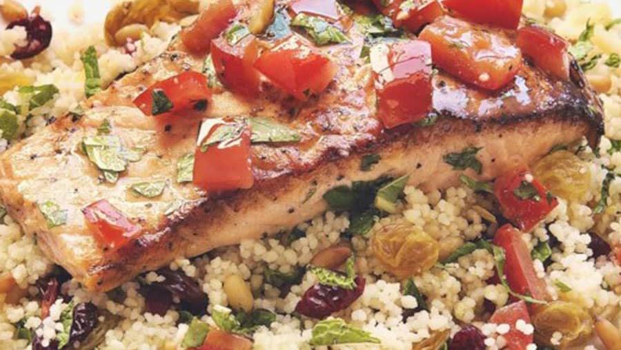 Lemon-Pepper Salmon Healthy Eye Recipe