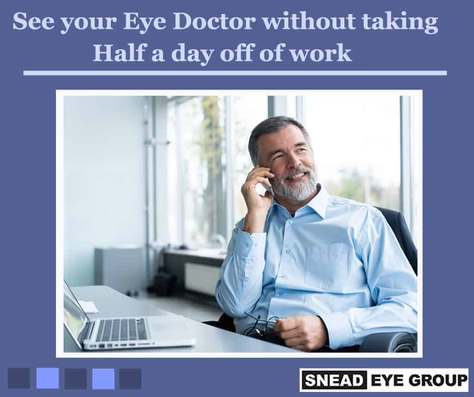 How To See Your Eye Doctor Without Taking Half A Day Off Of Work